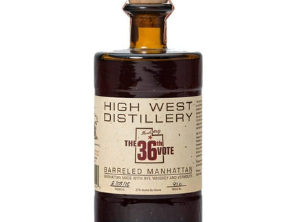 High West The 36th Vote Barreled Manhattan Whiskey - Uptown Spirits