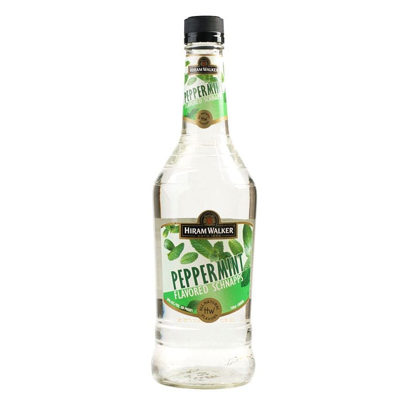 Hiram Walker Peppermint Schnapps 60 Proof Liqueur 375ml - Uptown Spirits