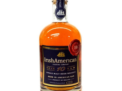Irish American 10 Year Single Malt Irish Whiskey 750ml - Uptown Spirits