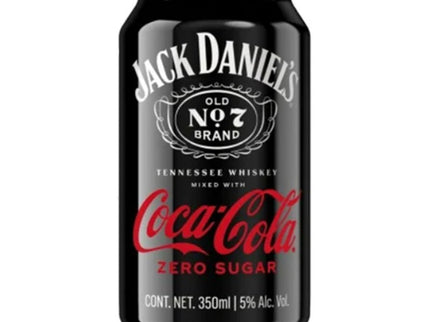 Jack Daniels Coca Cola Zero Sugar RTD Cocktail 355ml - Uptown Spirits