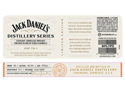 Jack Daniels Distillery Series 11 Whiskey 750ml - Uptown Spirits