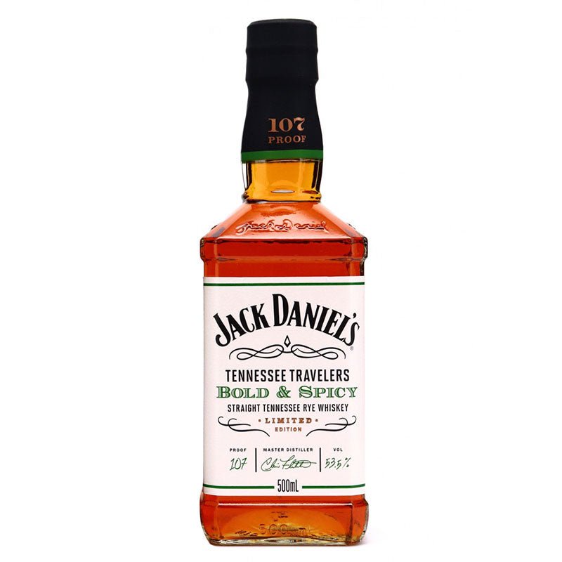 Jack Daniels Tennessee Travelers Bold & Spicy Limited Edition Rye Whiskey 500ml - Uptown Spirits