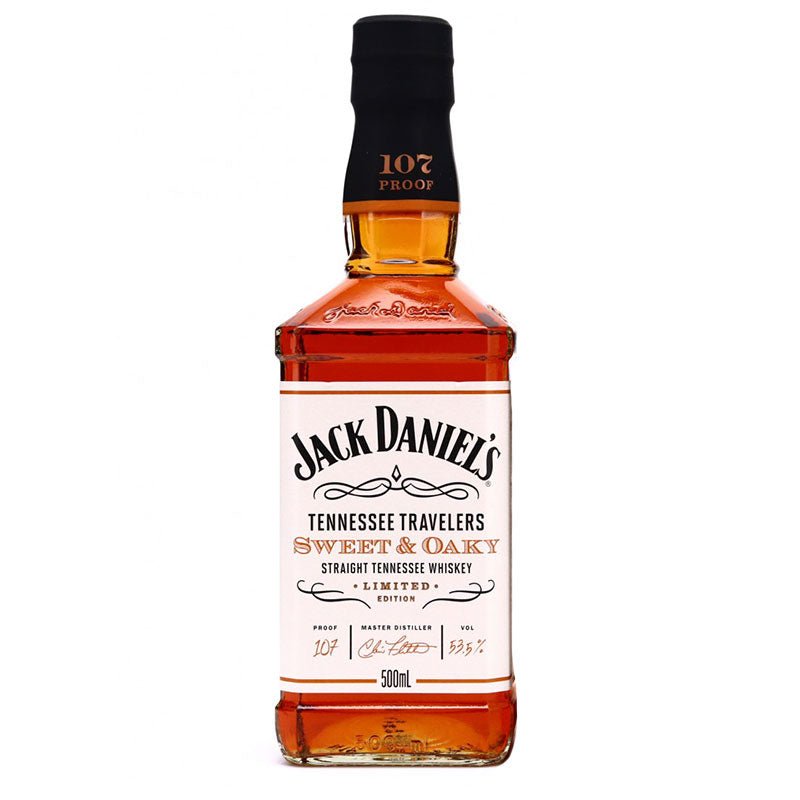 Jack Daniels Tennessee Travelers Sweet & Oaky Limited Edition Tennessee Whiskey 500ml - Uptown Spirits
