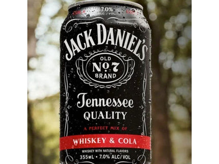 Jack Daniel's Whiskey & Cola 4/12oz - Uptown Spirits