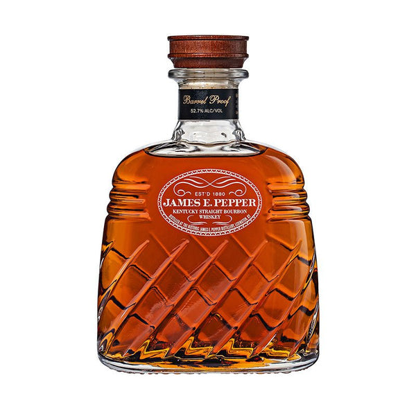 James E Pepper Decanter Barrel Proof Bourbon 750ml