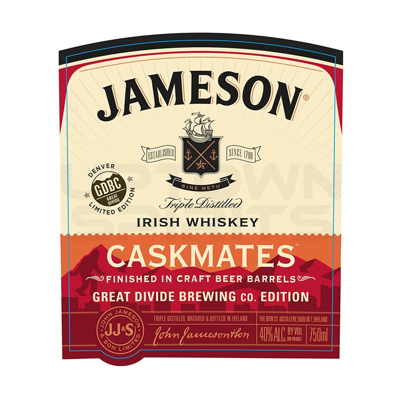 Jameson Caskmates Great Divide Brewing Irish Whiskey 750ml - Uptown Spirits
