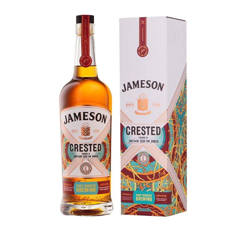 Jameson Crested Series Eight Degrees Brewing Irish Whiskey 750ml - Uptown Spirits