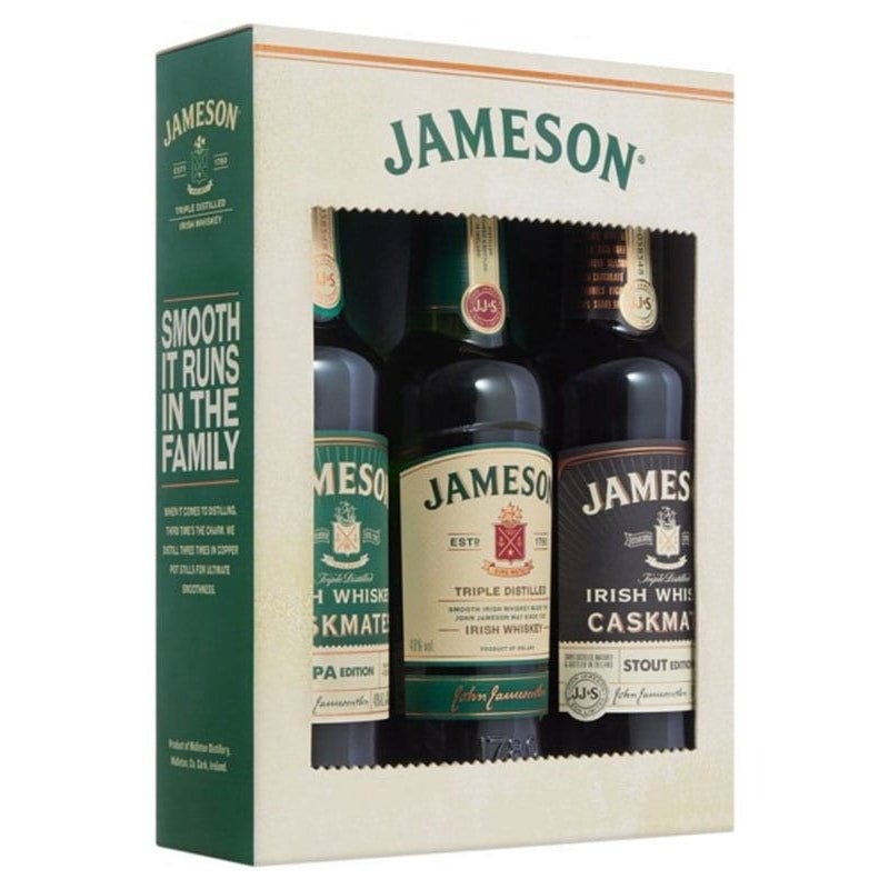 Jameson Irish Whiskey Gift Pack 3/375ml - Uptown Spirits