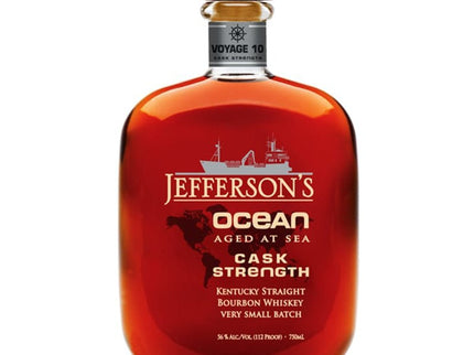 JeffersonÃ¢â‚¬â„¢s Ocean Aged At Sea Cask Strength - Uptown Spirits