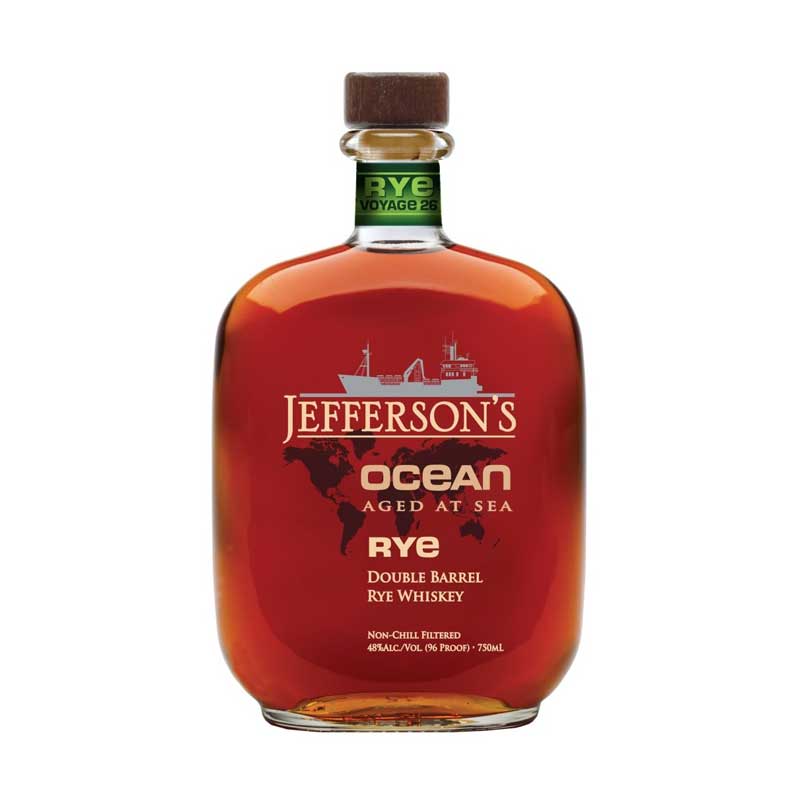 Jeffersons Ocean Aged At Sea Double Barrel Rye Whiskey 750ml - Uptown Spirits