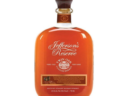Jefferson's Twin Oak Custom Barrel Bourbon Whiskey 750ml - Uptown Spirits