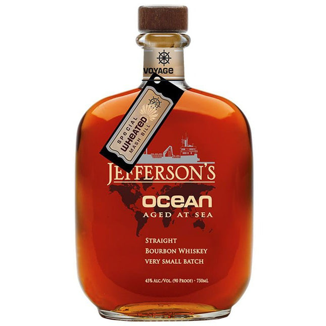 Jeffersonâ€™s Wheated Mash Bill Ocean Aged At Sea 750ml - Uptown Spirits