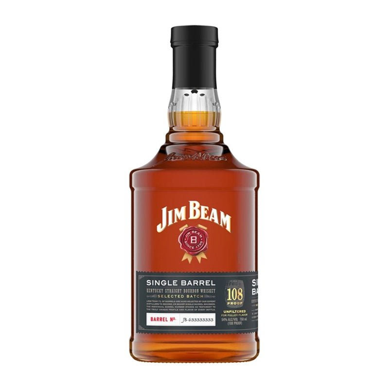Jim Beam Single Barrel Bourbon Whiskey 750ml - Uptown Spirits