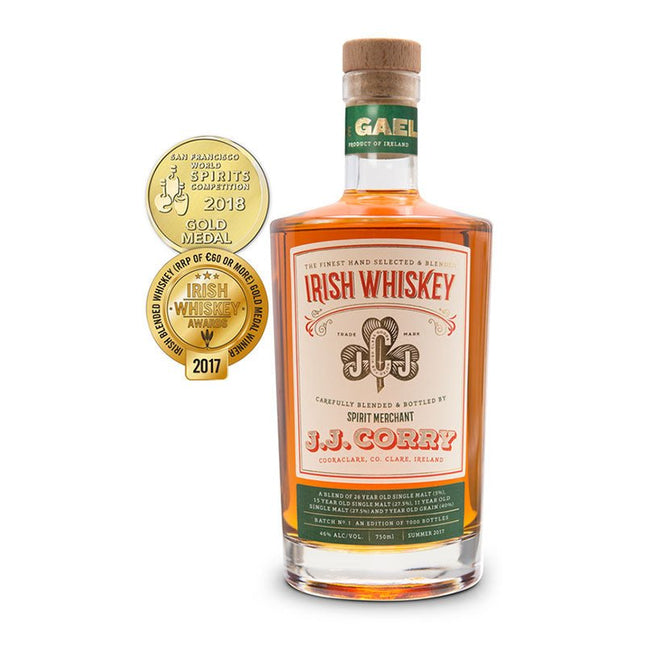 JJ Corry The Gael Irish Whiskey 750ml - Uptown Spirits