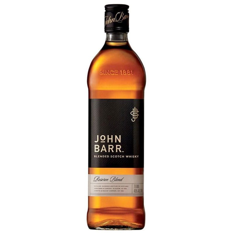 John Barr Black Reserve Blended Scotch Whisky 750ml - Uptown Spirits