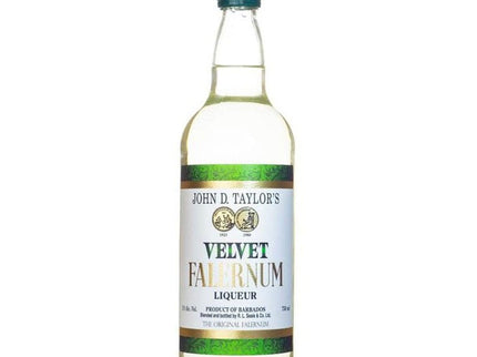 John D. Taylor's Velvet Falernum Liqueur 750ml - Uptown Spirits