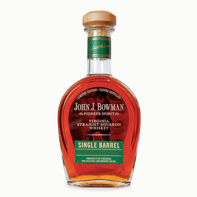 John J Bowman Single Barrel Green Label Limited Edition 750ml - Uptown Spirits