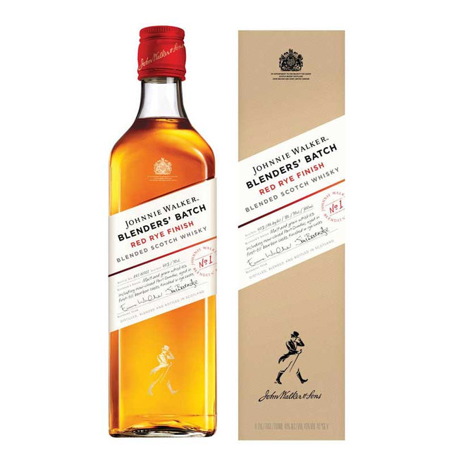 Johnnie Walker Blender's Batch Red Rye Finish Scotch Whiskey 750ml - Uptown Spirits