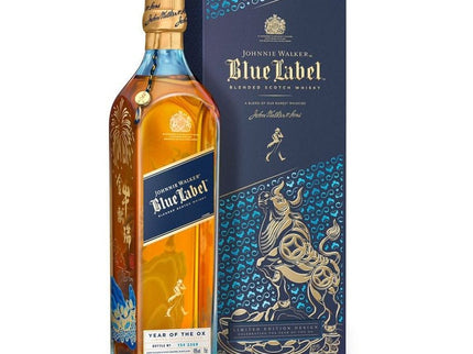 Johnnie Walker Blue Label Year Of The OX Limited Edition Scotch Whiskey - Uptown Spirits