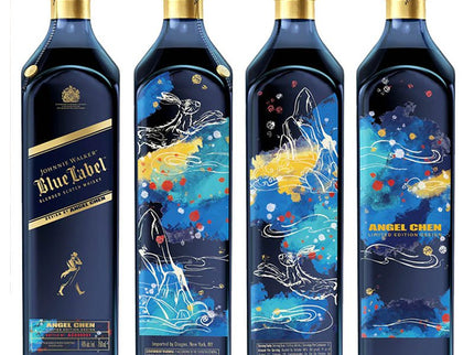 Johnnie Walker Blue Label Year Of The Rabbit by Angel Chen Scotch Whiskey 750ml - Uptown Spirits