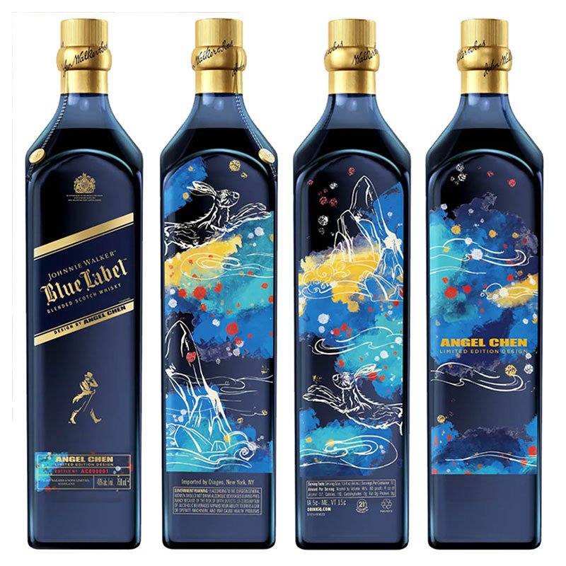 Johnnie Walker Blue Label New Bottle