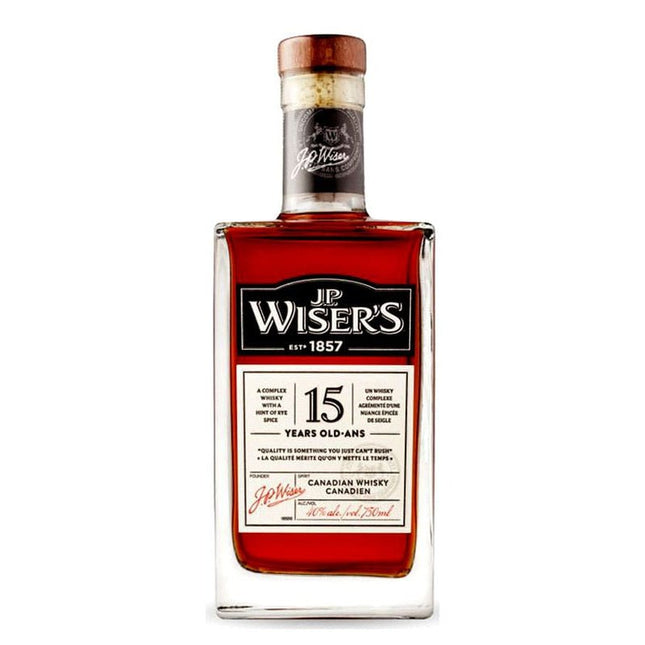 J.P. Wiser's 15 Year Whiskey 750ml - Uptown Spirits
