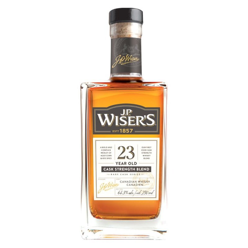 J.P. Wiser's 23 Year Cask Strength Blend Whiskey 750ml - Uptown Spirits