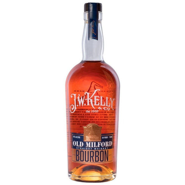 J.W.Kelly Old Milford Straight Bourbon Whiskey 750ml - Uptown Spirits