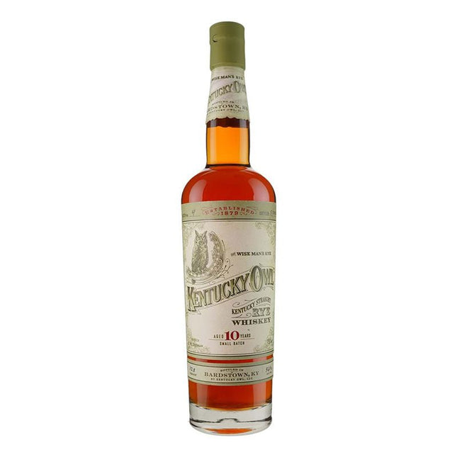 Kentucky Owl Straight Rye Batch 4 10 Years Rye Whiskey 750ml - Uptown Spirits