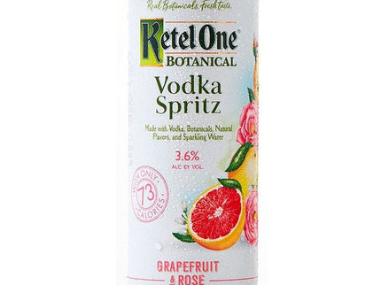 Ketel One Vodka Spritz Grapefruit & Rose Full Case 24/355ml - Uptown Spirits