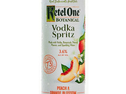 Ketel One Vodka Spritz Peach & Orange Blossom Full Case 24/355ml - Uptown Spirits