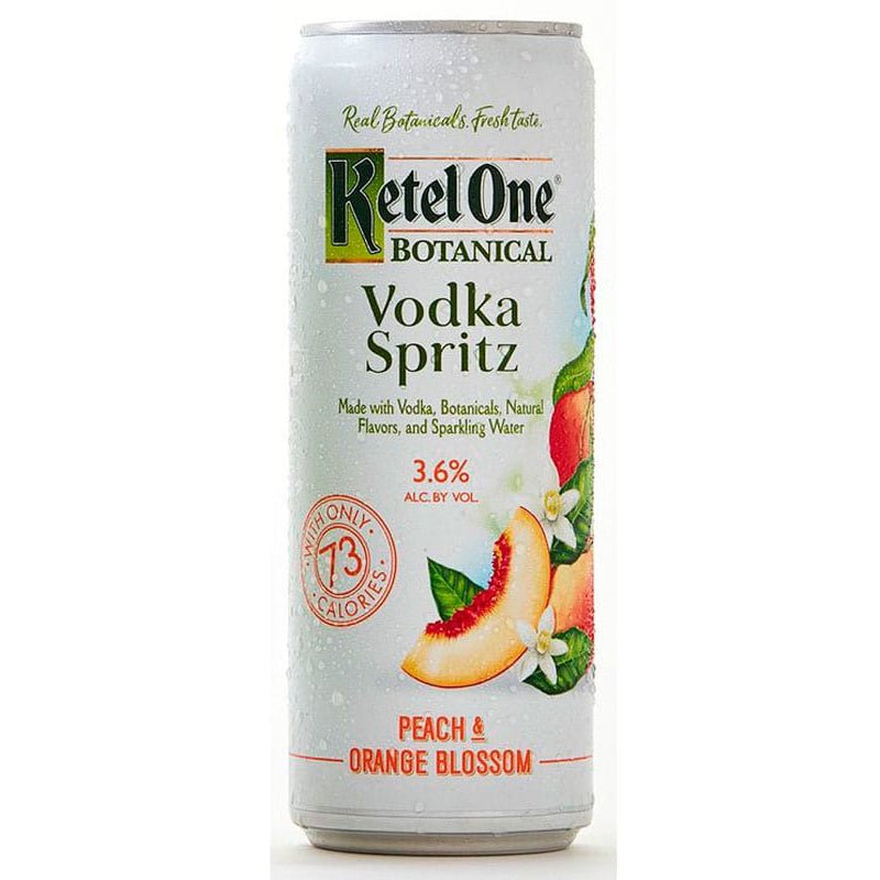 Ketel One Vodka Spritz Peach & Orange Blossom Full Case 24/355ml - Uptown Spirits