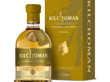 Kilchoman 2018 Sauternes Cask Finished Single Malt Scotch 750ml - Uptown Spirits