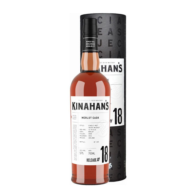 Kinahans Merlot Cask Release 18 Irish Whiskey 750ml - Uptown Spirits