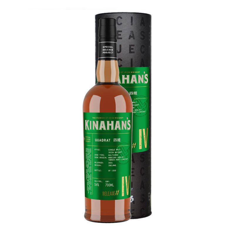Kinahans Quadrat Release IV Irish Whiskey 750ml - Uptown Spirits