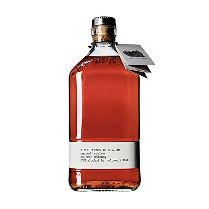 Kings County Peated Bourbon Whiskey 750ml - Uptown Spirits