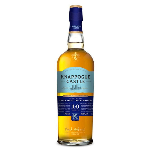 Knappogue Castle Twin Wood 16 Year Sherry Cask Finish Irish Whiskey - Uptown Spirits