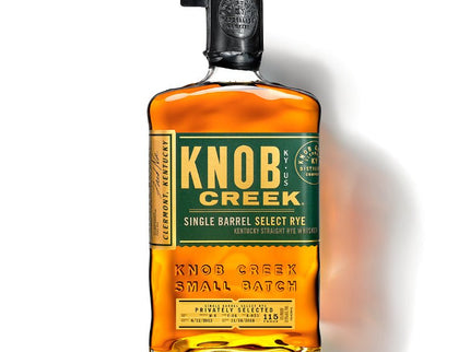 Knob Creek Single Barrel Select Rye Whiskey 750ml - Uptown Spirits