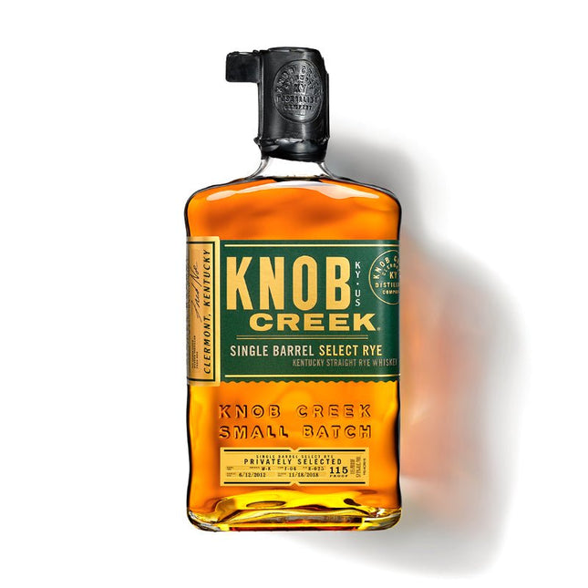 Knob Creek Single Barrel Select Rye Whiskey 750ml - Uptown Spirits