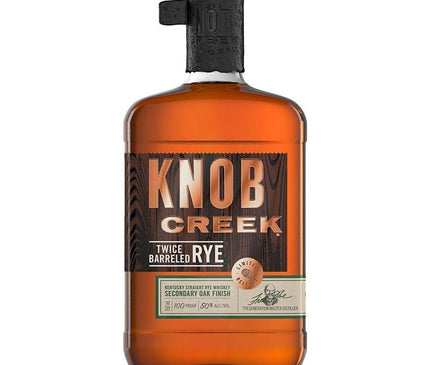 Knob Creek Twice Barreled Rye Whiskey - Uptown Spirits
