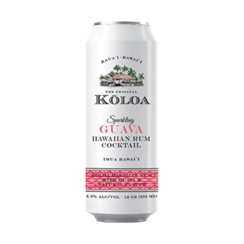 Koloa Guava Hawaiian Rum Sparkling Cocktail 4/375ml - Uptown Spirits