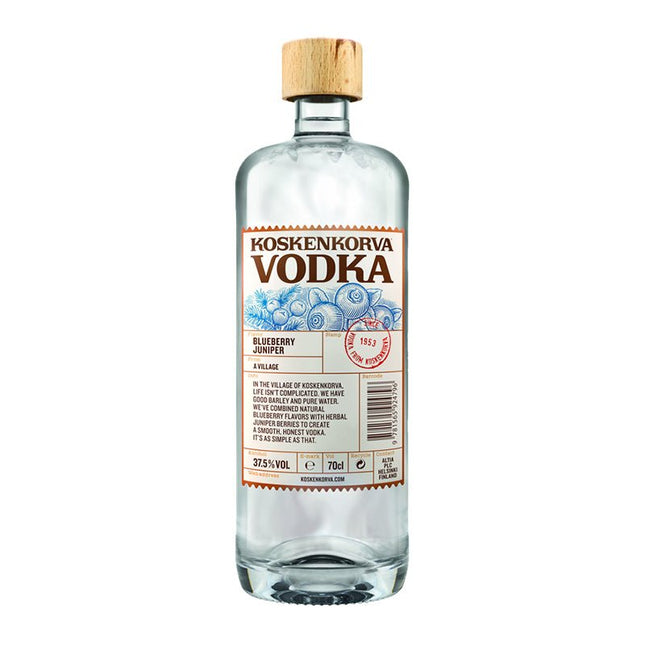 Koskenkorva Blueberry Juniper Vodka 750ml - Uptown Spirits