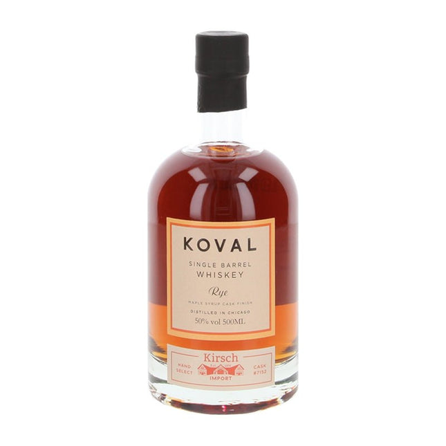 Koval Maple Syrup Cask Finish Rye Whiskey 750ml - Uptown Spirits
