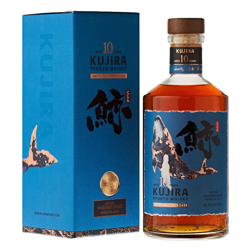 Kujira Ryukyu 10 Year White Oak Virgin Cask Japanese Whisky 700ml - Uptown Spirits