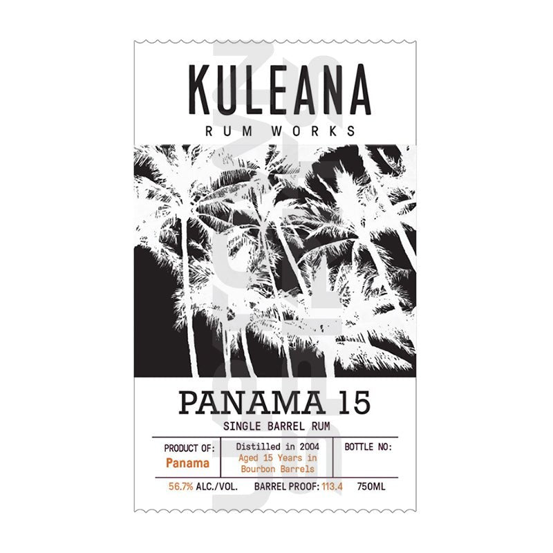 Kuleana Panama 15 Rum 750ml - Uptown Spirits
