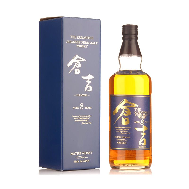 Kurayoshi 8 Year Pure Malt Japanese Whiskey 700ml - Uptown Spirits