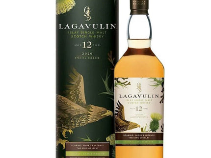 Lagavulin 12 Years Natural Cask Strength 2020 Release Scotch Whiskey 750ml - Uptown Spirits