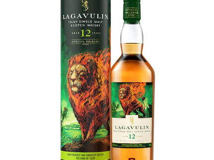 Lagavulin 12 Years The Lions Fire Scotch Whiskey 750ml - Uptown Spirits