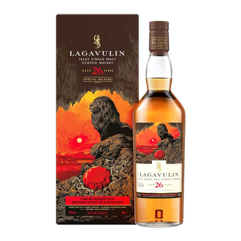 Lagavulin 26 Years The Lions Jewel Special Release 2021 Scotch Whiskey 750ml - Uptown Spirits