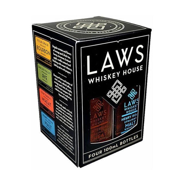 Laws House Whiskey Pack 4/100ml - Uptown Spirits